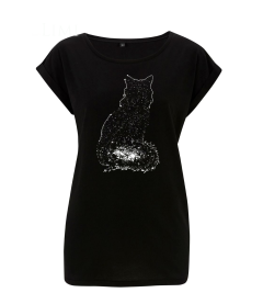 Classic Collection - Star Cat T-Shirt – limited edition,  Größe: L 3