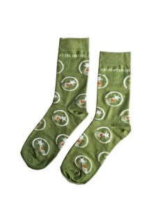 Signature Sochen, grün mit Logo 0