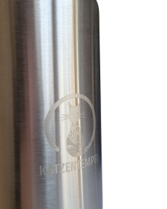 katzentempel.edelstahlflasche 0